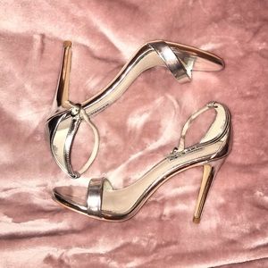 Silver Steve Madden Heels